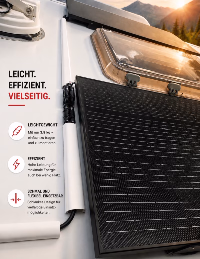 160 Solar Mood Leicht - effizient - vielseitig