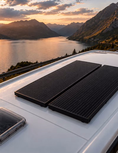 160 Solar Mood WoMo Berge See